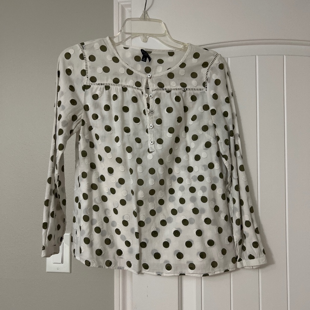 Polka Dot Blouse